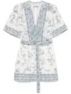 Alemais Casa Belted Mini Dress
