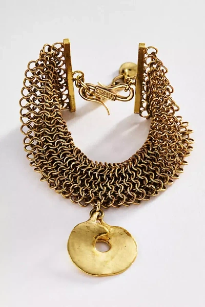 Alemais Chainmail Bracelet In Gold