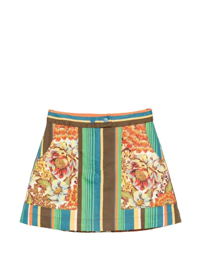 Alemais Charlie Mini Skirt In Multi