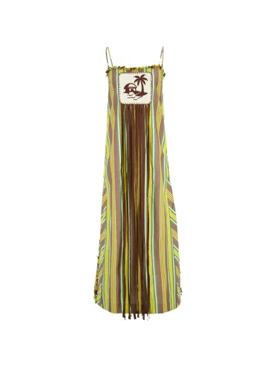 Alemais Clover Maxi Dress In Multi