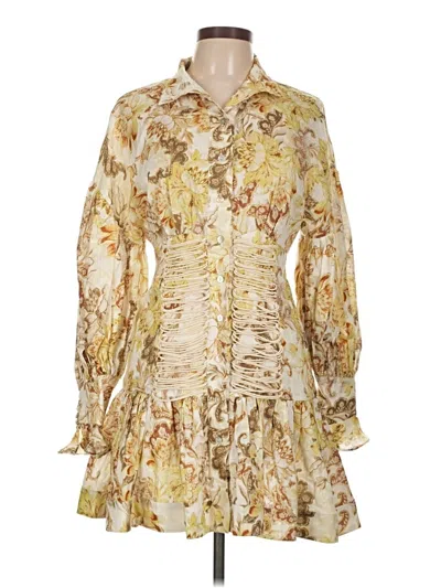 Pre-owned Alemais Cocktail Dress In Gold