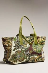 Alemais Connie Beach Tote In Green
