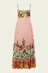 Alemais Contessa Printed Cotton Maxi Dress In Multi