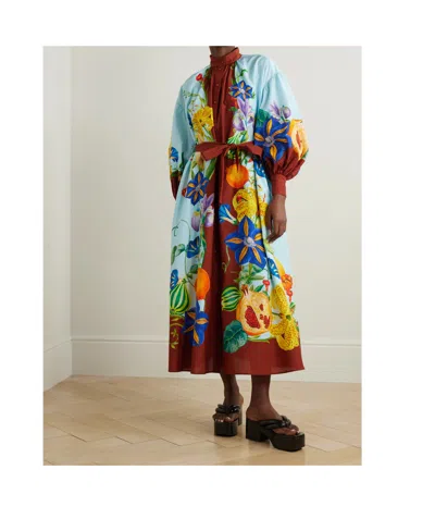 Alemais Dahlia Maxi Dress In Multi