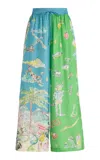 Alemais Daria Silk Scarf Top In Multi