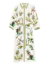 Alemais Day Dream Midi Dress In Neutrals