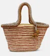 Alemais Alémais Dee Dee Large Raffia Tote Bag In Brown