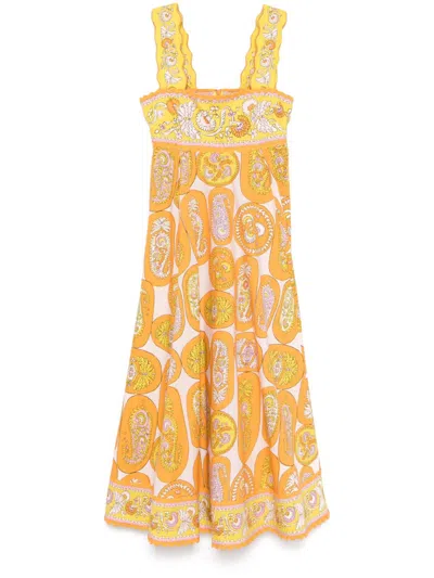 ALEMAIS DIANA MIDI DRESS