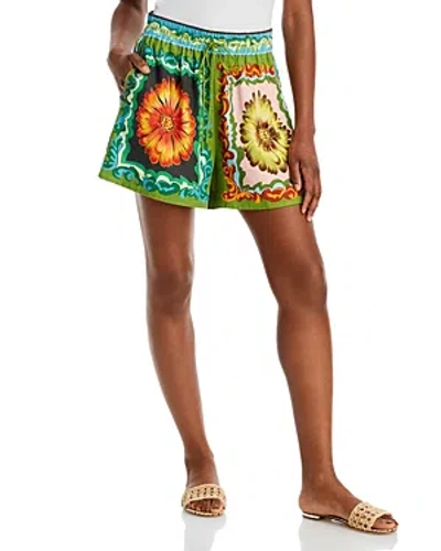 Alemais Disco Daisy Shorts In Multicolor