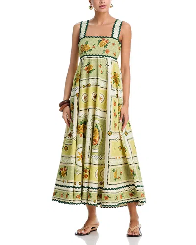 Alemais Dixie Summer Dress In Multi