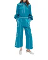 Alemais Donovan Corded Blouse In Sapphire In Blue