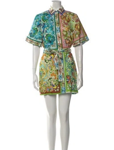 Pre-owned Alemais Dreamer Dress Mini Dress In Multi