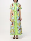 Shop Alemais Dress  Woman Color Multicolor In Bunt
