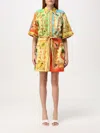 Alemais 'la Musica' Multicolor Dress With All-over Graphic Print In Bunt