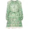 Alemais Lula Mini Dress In Green