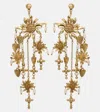 Alemais Alémais Drop Earrings With Freshwater Pearls In Gold