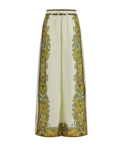 Alemais Elastic-waist Casual Trousers In Multi