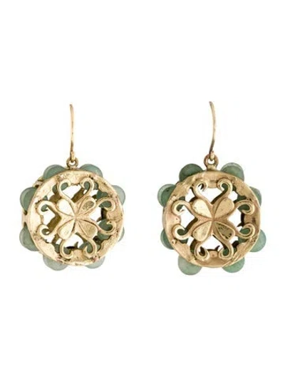 Pre-owned Alemais Encanto Tambourine Drop Earrings In Multicolor
