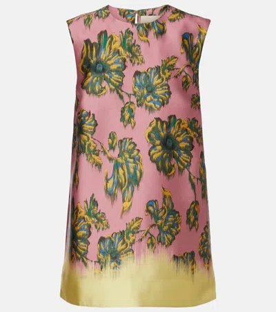 Alemais Floral Faye Tunic In Pink