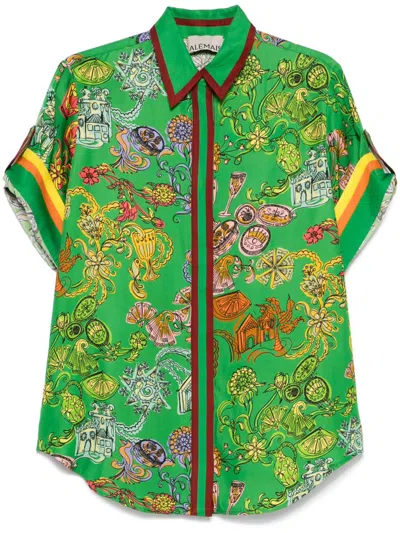 Alemais Fiesta Shirt In Green