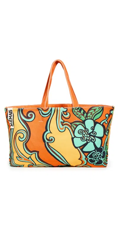 Alemais Flame Beach Tote Multi