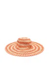 Alemais Flame Hat In Orange