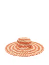 Alemais Flame Hat In Orange