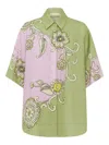 Alemais Floral-print Shirt In Multi
