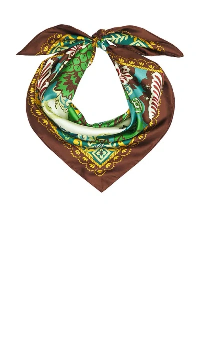Alemais Florence Silk Scarf In Multi