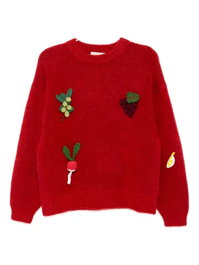 Alemais Fruitto Jumper In Red