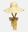 Alemais Gabriella Floral Linen Sunhat