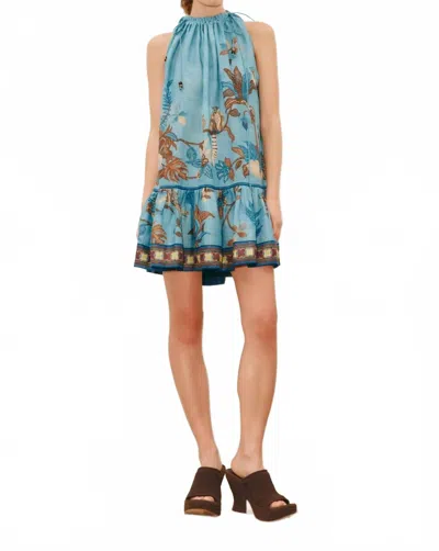 Alemais Georgie Mini Dress In Multi In Blue