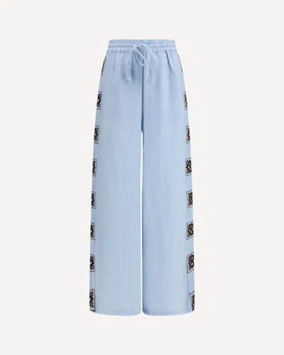 Alemais Grace Pants In Light Blue