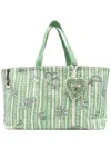 Alemais Green Lula Beach Bag In Green