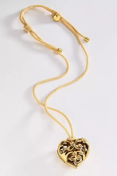 Alemais Heart Pendant Necklace In Gold