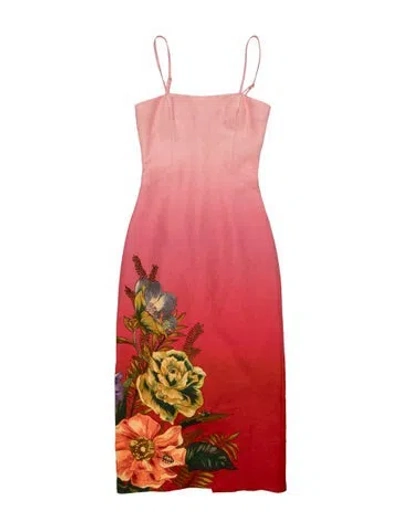 Pre-owned Alemais Inez Dress Long Dress In Multi