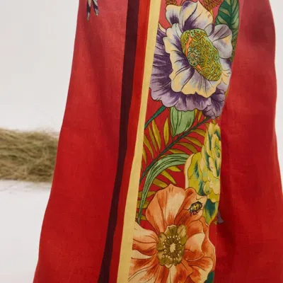 Alemais Inez Pants In Red