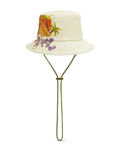 Alemais Island Bucket Hat In Neutral