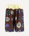 Alemais Jasper Floral-print Drawstring Shorts In Multi