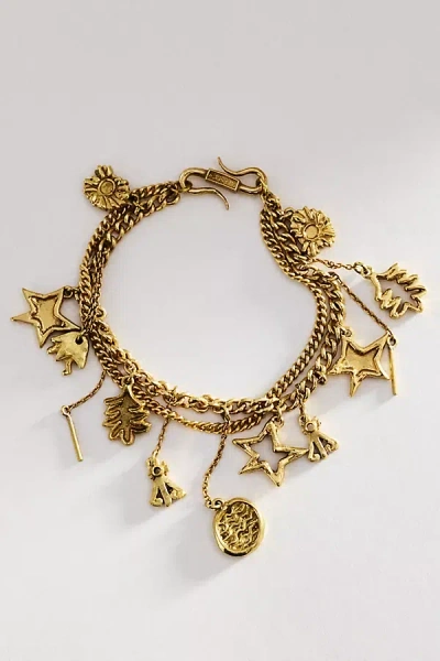 Alemais Jem Charm Bracelet In Gold