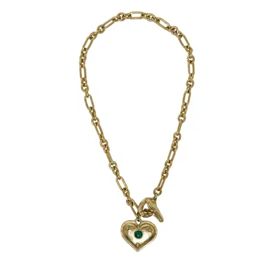 Alemais Jem Heart Charm Necklace