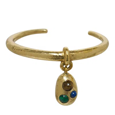 Alemais Jem Rainbow Stone Egg Drop Bracelet