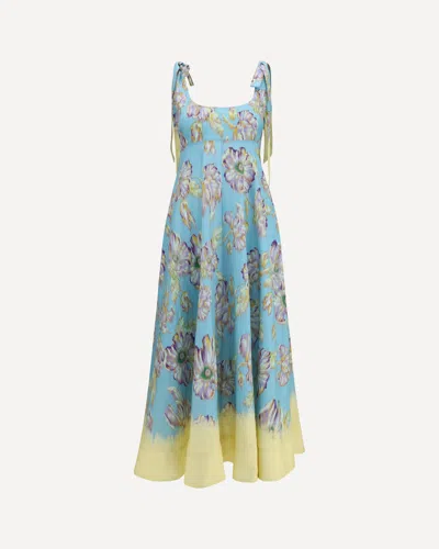 Alemais Jerry Ballet Dress In Blue