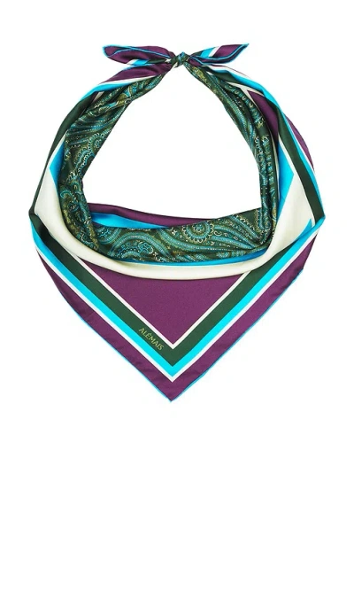 Alemais Joni Silk Scarf In Multi