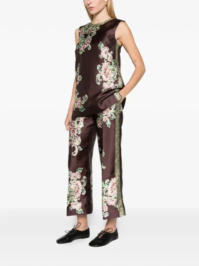 Alemais Josie Top In Brown