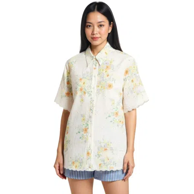 Alemais Juliette Shirt In White