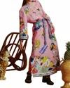 Alemais La Charrasca Midi Dress In Multi In Pink