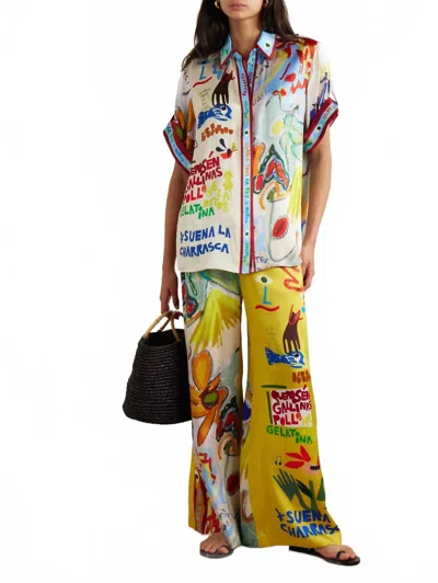 ALEMAIS LA CHARRASCA SHIRT IN MULTI