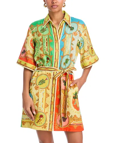 Alemais La Musica Mini Dress In Multi