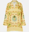 Alemais La Musica Mini Tunic Dress In Yellow